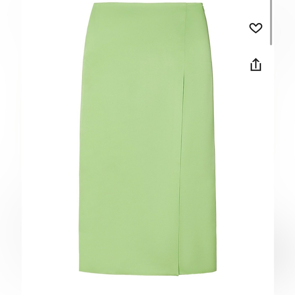 NWT Tory Burch Silk Wrap Midi Skirt